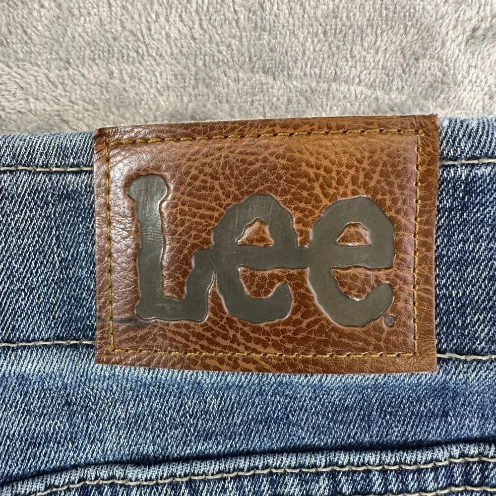 Lee Extreme Motion MVP Straight Fit Tapered Leg Jeans Men's Size 46x30 Blue